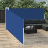 The Living Store Zložljiva stranska tenda modra 100x1000 cm - Stranska Tenda, (21750808) | Shoptok.si