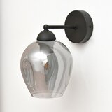  Zidna lampa LILI 1xE27/15W/230V crna/siva | Eponuda.com