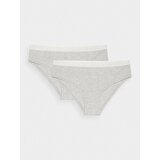 4f Women's Underwear Panties (2 Pack) - Grey cene