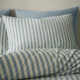 Pineapple Elephant Modra 3-delna posteljnina za zakonsko posteljo/podaljšana 230x220 cm Cotton Rich Woven Stripe – | Shoptok.si