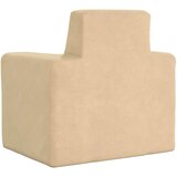  Dječja fotelja krem od mekanog pliša Krema Chair | Shoptok.si