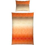 Esposa OBOJESTRANSKA POSTELJNINA 140/200 cm saten terakota | Shoptok.si