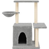  Penjalica za mačke sa stupovima za grebanje svjetlosiva 83 cm | Shoptok.si