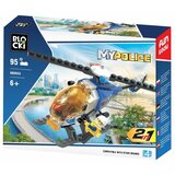  KOCKE BLOCKI POLICIJSKI HELIKOPTER 95PCS Cene