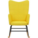  Stolica za ljuljanje od tkanine boja senfa | shoptok.hr