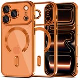 POSNETI MEDIJI OVITEK TECH-PROTECT MAGFLEX MAGSAFE ZA IPHONE 17 PRO MAX, SIJOČ, KOZMIČNO ORANŽEN, (5000261111) Cene