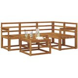 Set vanjskih sofa 5 kom. Prirodna Čvrsto drvo akacije | shoptok.hr