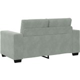  Dvosjed svijetlosiva 160x77x82 cm baršun | Eponuda.com