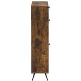  Ormar za cipele BREDA 78 x 24 x 103 cm Konstruirano drvo - Dimljeni hrast | shoptok.hr