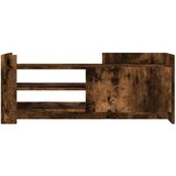 vidaXL TV omarica dimljeni hrast 100x35x40 cm inženirski les | Shoptok.si