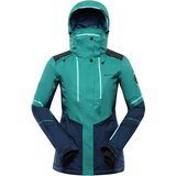 Alpine pro Women's ski jacket with ptx membrane ZARIBA shady glade Cene