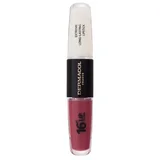 Dermacol 16H Lip Colour Extreme Long-Lasting Lipstick dugotrajni ruž i sjajilo za usne 2 u 1 8 ml Nijansa 28