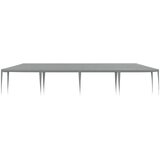 Šator za zabave Svijetlo siva 1200 x 300 x 255 cm PE i čelik | shoptok.hr