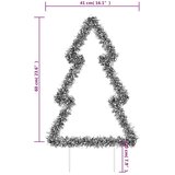 vidaXL Ukrasno božićno drvce sa šiljcima 80 LED 60 cm | shoptok.hr