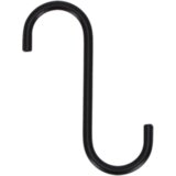 Esschert Design Črn S-kavelj - 10 cm Cene