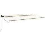 Tenda Avtomatsko zložljiva tenda 600x350 cm krem | Shoptok.si