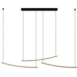 Eglo 902167 -led prigušiva luster na sajli villeggi LED/22W/230V 2700/4000/6500K zlatna | Eponuda.com