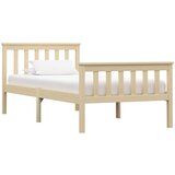 Maison Chic Posteljni okvir - Enojna postelja - Postelja za odrasle naravne barve iz trdne borovine 100x200 cm-J8848, (21768068) | Shoptok.si