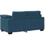  Dvodijelni set sofa s jastucima, plavi baršun | Shoptok.si