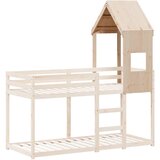 Krov za dječji krevet 55 x 84 x 132 cm od masivne borovine | shoptok.hr