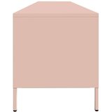 vidaXL TV omarica roza 202x39x43,5 cm hladno valjano jeklo | Shoptok.si