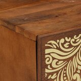  Nočne omarice Medu rjav Trden les Srednja Dekorativni vložki | Shoptok.si