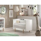 Vipack Bela otroška posteljica iz masivnega bora 60x120 cm SMILE – | Shoptok.si