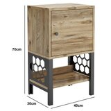 Hanah home FRN-12031 atlantic pine nightstand | ePonuda.com
