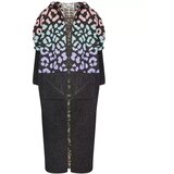 Pri Long cardigan colorful leopard sweater with wool | shoptok.hr