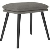 The Living Store Stolček za noge svetlo siv 45x29,5x35 cm blago - Stolček Za Noge, (21419799) | Shoptok.si