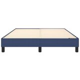  Za krevet s oprugama plavi 140 x 190 cm od tkanine | shoptok.hr