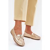 Boto Women's eco leather loafers gold Si Passione | shoptok.hr