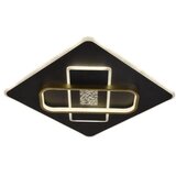  LED prigušiva plafonska svetiljka LED/90W/230V crna + daljinski upravljač | Eponuda.com