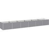  Povišeni vrtni krevet Siva 480 x 80 x 55 cm | shoptok.hr