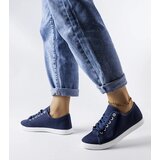 Gemre Navy blue fabric sneakers Razan | Shoptok.si