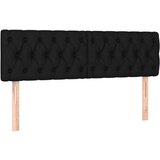  Box spring s madracem LED crni 160x200 cm od tkanine | shoptok.hr
