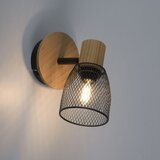 Just LIGHT. 15191-79 - Zidni spot TAMIS 1xE14/10W/230V borovina | Eponuda.com