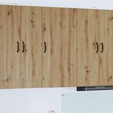 vidaXL zidni kuhinjski ormarić zidne umjetnički hrast 50 x 31 x 100 cm | shoptok.hr
