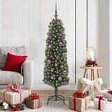 vidaXL Umjetno božićno drvce Zelena 150 cm PVC i čelik i plastika | shoptok.hr