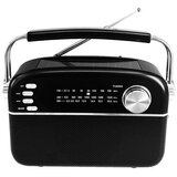 Manta radio, SOLARNI, ugrađena baterija, BT, MP3, FM-AM-SW, crni RDI918B | shoptok.hr