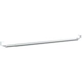  Karniše 2 kom bijelo-srebrne 60-105 cm aluminijske | shoptok.hr