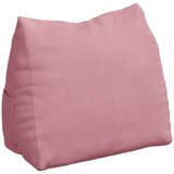 vidaXL Poglavni vzglavnik Roza 60 x 20 x 50 cm Žametna tkanina, (5000278356) Cene
