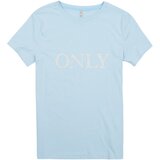 Only Majice s kratkimi rokavi KOGWENDY S/S LOGO TOP BOX CP JRS Modra | Shoptok.si