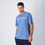 Champion big logo jersey t-shirt blue