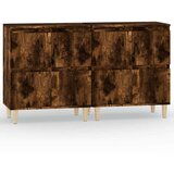  Komode 2 kom boja dimljenog hrasta 60x35x70cm konstruirano drvo | shoptok.hr