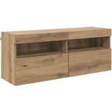  Set Zidnog TV Ormara s LED Osvjetljenjem 7 pcs hrast artisan | shoptok.hr
