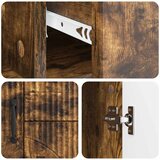  Kreveta Dimljeni hrast 89 x 34,5 x 57 cm Konstruirano drvo | shoptok.hr