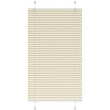 vidaXL Plisirana roleta krem 80x100 cm širina tkanine 79,4 cm | shoptok.hr