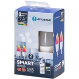 Aigostar komplet 2x led rgbw prigušiva sijalica mesh smart C37 E27/6,5W/230V 2700-6500K | Eponuda.com