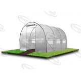 Chomik baštenski plastenik tunel 3-segmentni Beli 4 x 2,5 x 2 M Cene